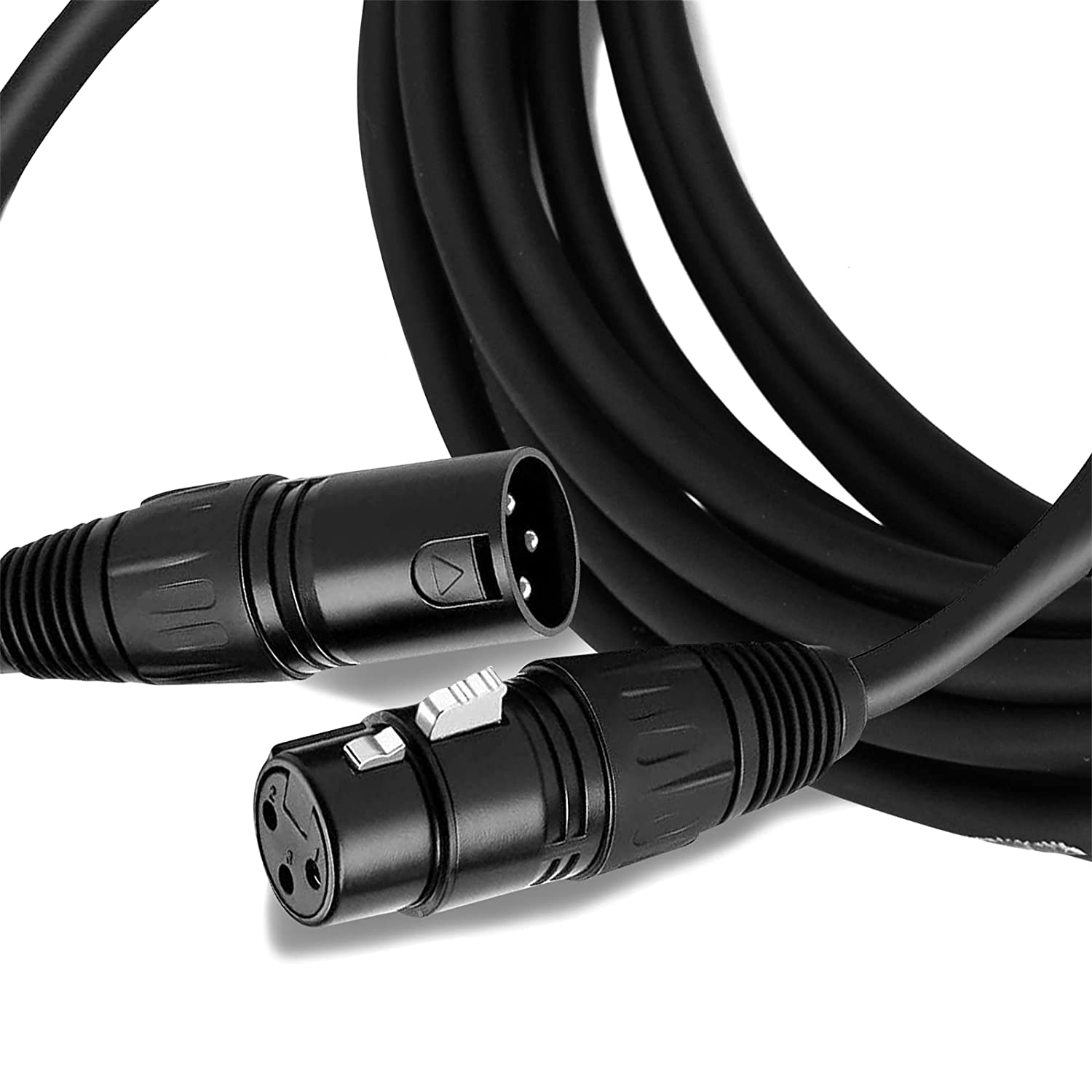  XLR Male to XLR Female Professional Premium Mic Cable. 